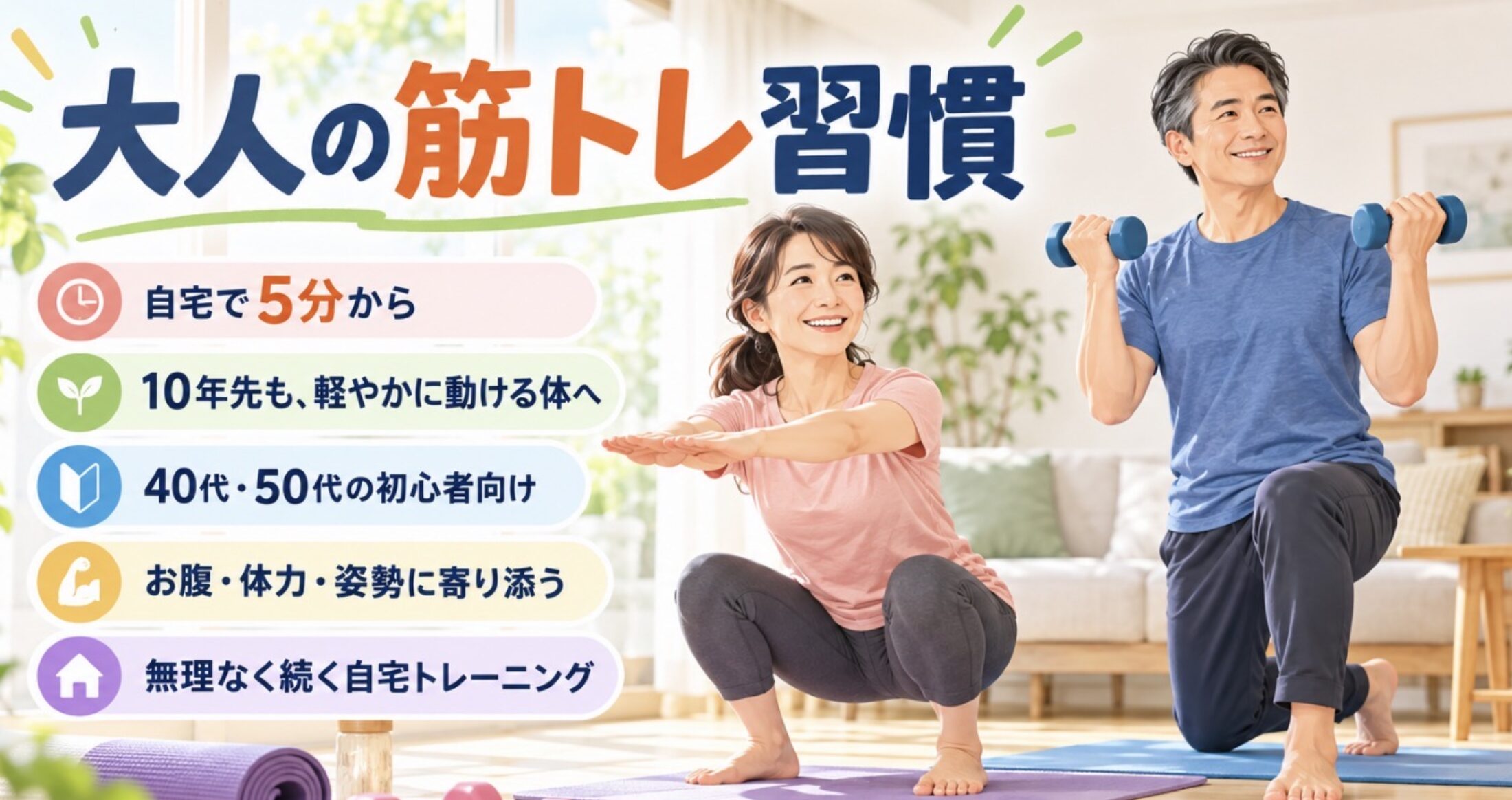 大人の筋トレ習慣